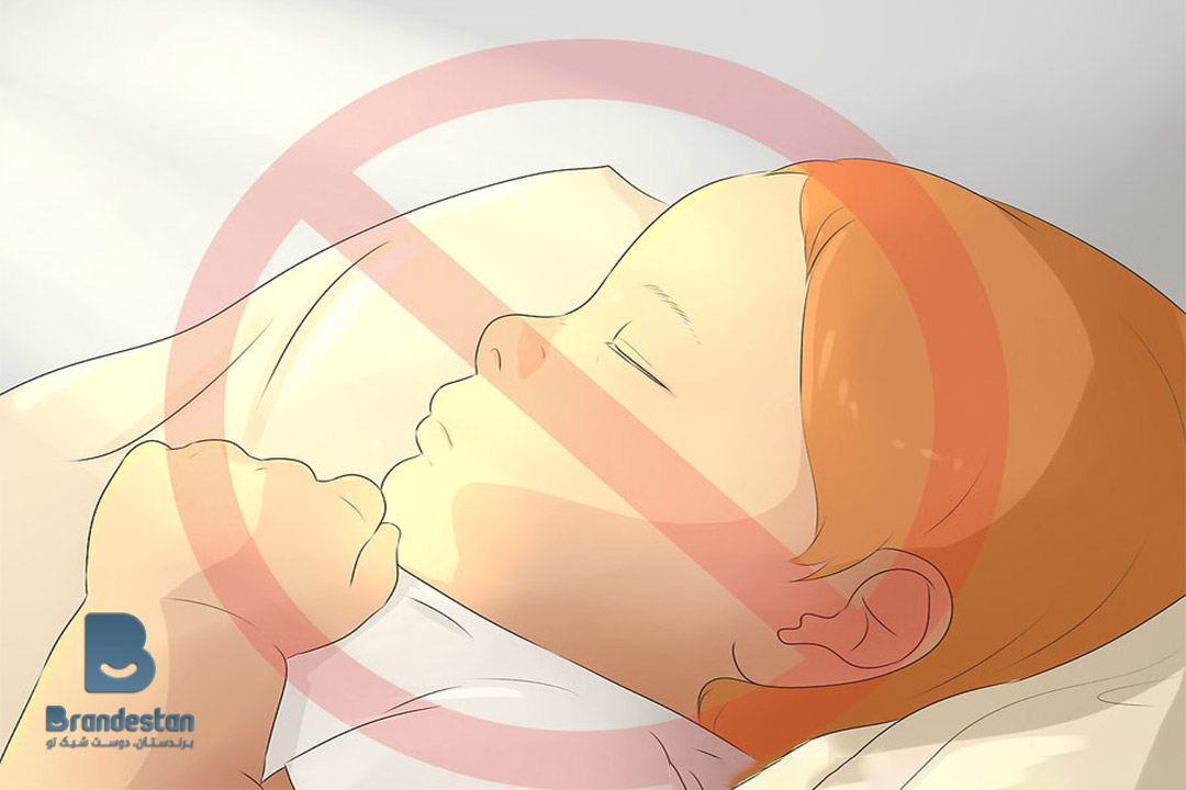 نوزاد دور از نور خورشید بخوابد